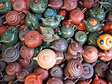 El Panjiayuan Market, imprescindible mercado de antigüedades.