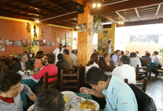 El restaurante.