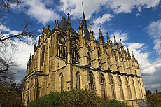 Iglesia de Sta. Bárbara en Kutna Hora.