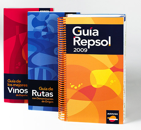 El 'pack' de las tres Gu�as Repsol.
