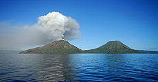 Los volcanes de PNG.