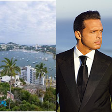 Acapulco donde vive Luis Miguel.