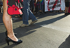 Fiesta del Orgullo Gay en Barcelona.