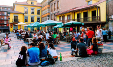 Plaza del Carbayo.