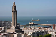 Havre y el estuario del Sena.