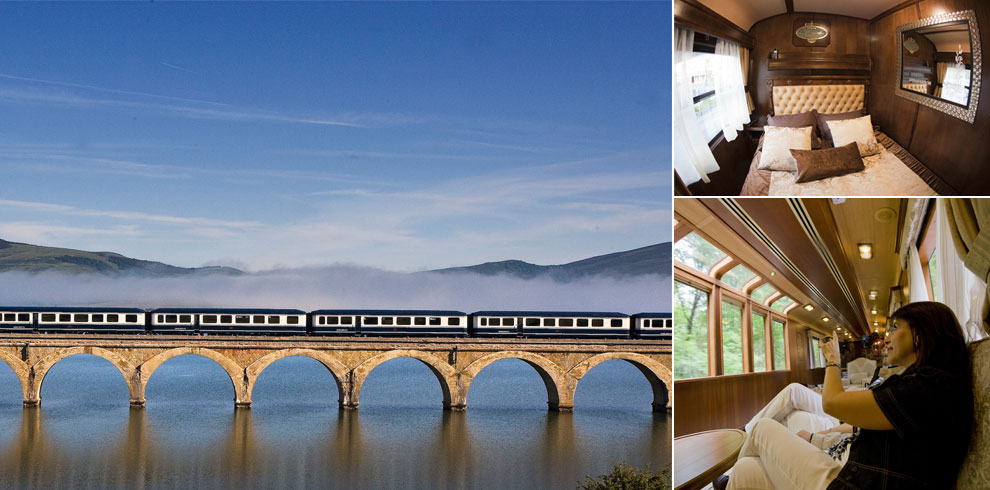 El Transcantábrico es uno de los trenes turísticos de Renfe con el itinerario más espectacular.