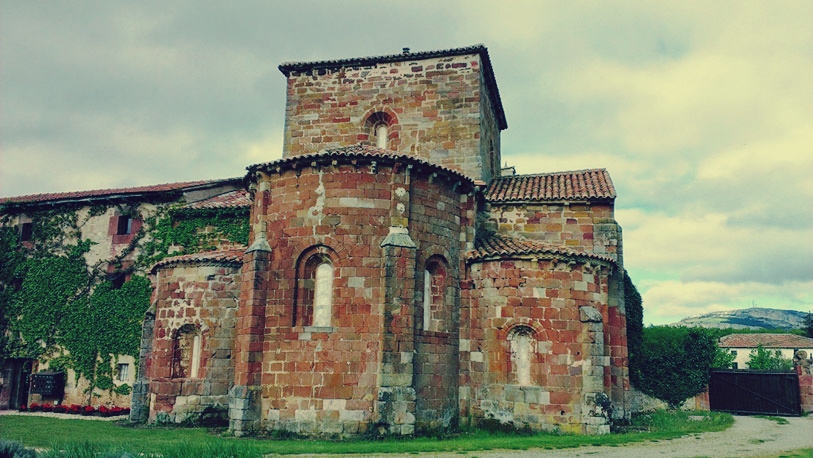 El ábside de Santa María de Mave.